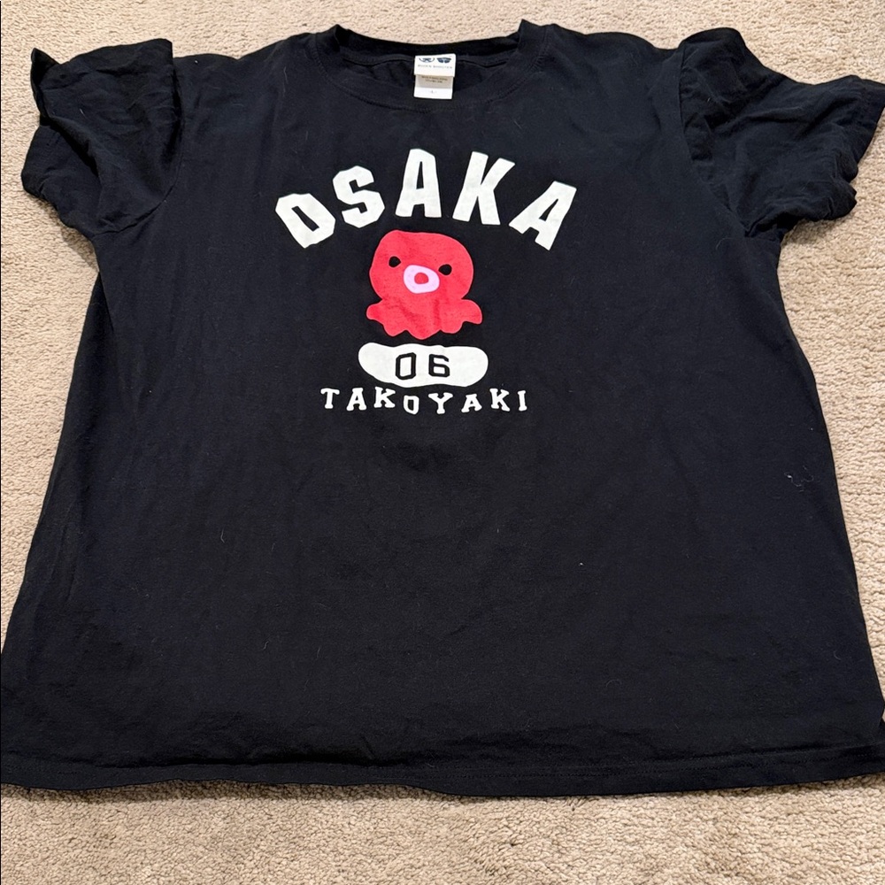 Osaka Black Women's Short Sleeve Tee